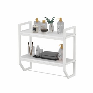 Bathroom Shelves Storage Organizer Floating Shelves 3-Tier Multifunctional Adjustable Over Toilet Storage