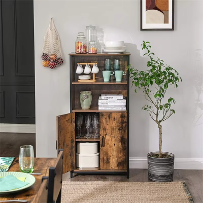 Industrial Style Storage Cabinet Living Room Kitchen Sideboard Home Furniture