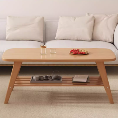 Coffee table living room home solid wood table simple modern tea table