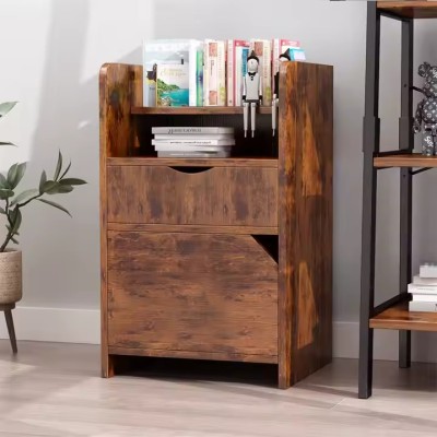 Vintage Style Beside Table Cabinet Nightstands Living Bedroom Furniture