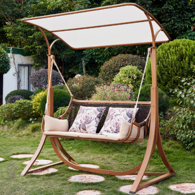 Outdoor courtyard garden balcony chair double hammock home outdoor swing hanging chair