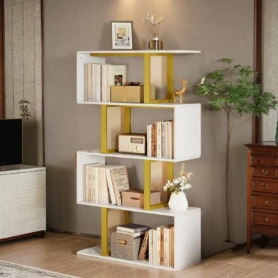 Landing metal art living room partition storage display shelf modern simple children's multi-layer storage cabinet simple bookshelf